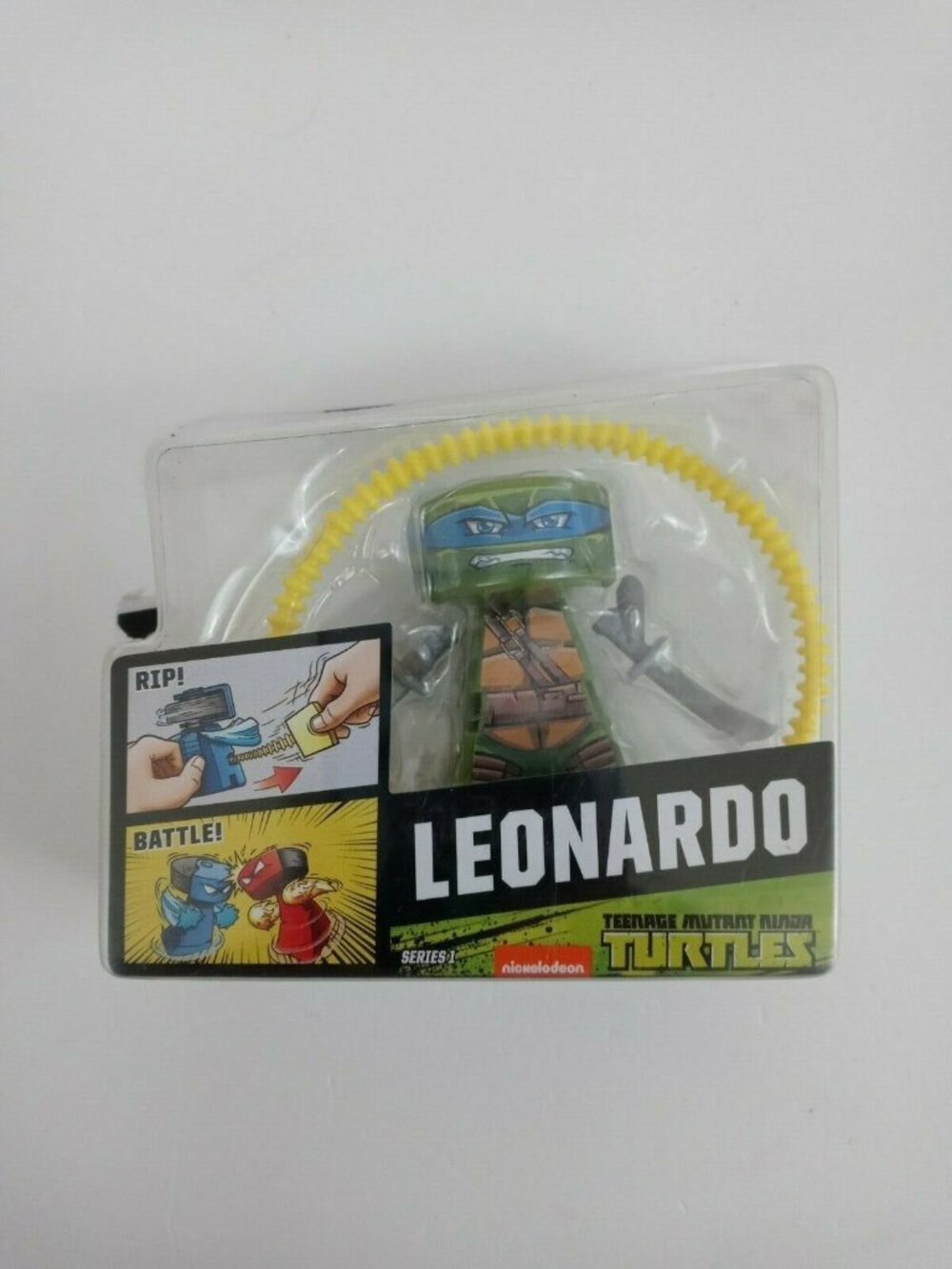 VS Rip-Spin Warriors TMNT Leonardo Single Pack